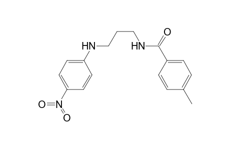 4-Methyl-N-[3-(4-nitro-phenylamino)-propyl]-benzamide