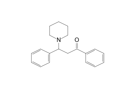 Propiophenone, 3-phenyl-3-piperidino-