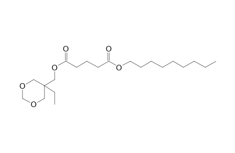 Glutaric acid, (5-ethyl-1,3-dioxan-5-yl)methyl nonyl ester