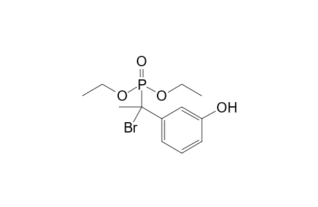 DIETHYL-1-BROMO-1-(3-HYDROXY-PHENYL)-ETHYL-PHOSPHONATE