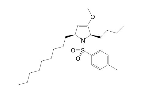 cis-2-Butyl-3-methoxy-5-nonyl-1-tosyl-2,5-dihydro-1H-pyrrole