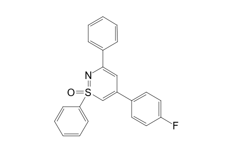 1,3-Diphenyl-5-(4-fluorophenyl)-1,2-thiazine 1-oxide