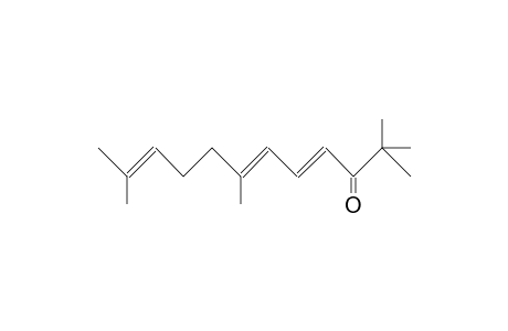 2,2,7,11-Tetramethyl-E,E,E-4,6,10-dodecatrien-3-one
