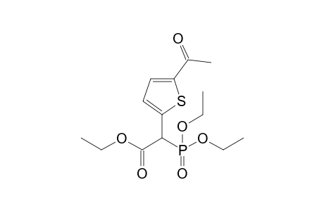 Ethyl (5-acetyl-2-thienyl)(diethoxyphosphoryl)acetate