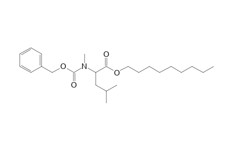 L-Leucine, N-benzyloxycarbonyl-N-methyl-, nonyl ester