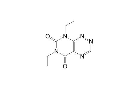 Pyrimido[5,4-e]-1,2,4-triazine-5,7(6H,8H)-dione, 6,8-diethyl-