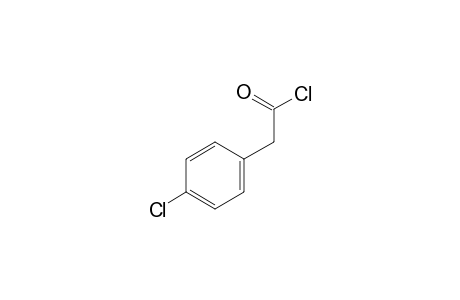 (p-CHLOROPHENYL)ACETYL CHLORIDE