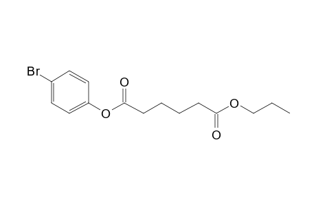 Adipic acid, 4-bromophenyl propyl ester