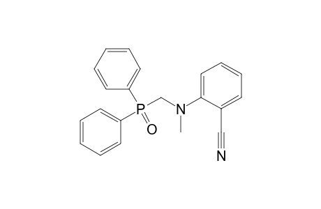 2-[Diphenylphosphorylmethyl(methyl)amino]benzenecarbonitrile