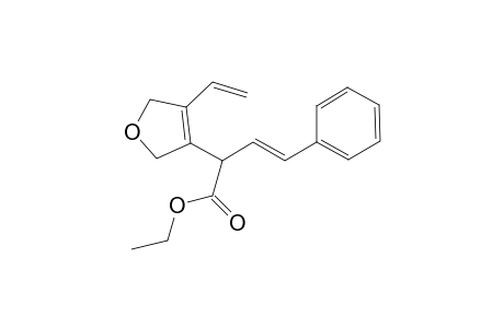 Ethyl 4-phenyl-2-(4-vinyl-2,5-dihydrofuran-3-yl)but-3-enoate