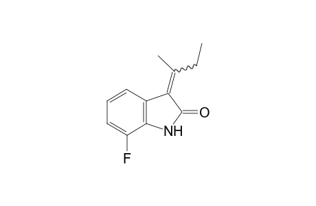 (E/Z)-3-(Butan-2'-ylidene)-7-fluoroindolin-2-one