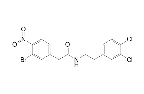 N-{2-(3,4-Dichlorophenyl)ethyl}-(3-bromo-4-nitrophenyl)acetamide