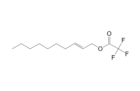 Trans-2-decen-1-ol, trifluoroacetate