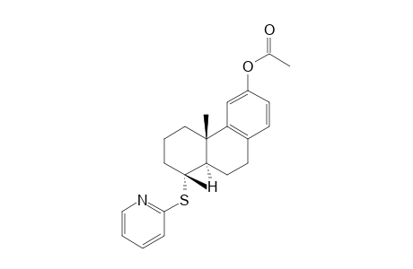 4.alpha.-(2'-Pyridylthio)-18-norpodocarpa-8,11,13-trien-12-yl acetate