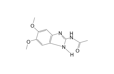 N-(5,6-dimethoxy-2-benzimidazolyl)acetamide