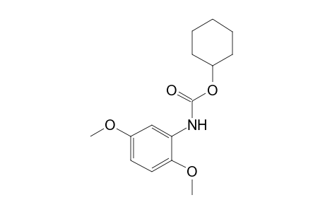 2,5-dimethoxycarbanilic acid, cyclohexyl ester