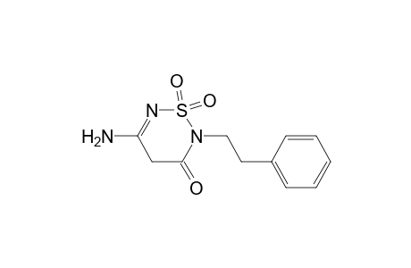 5-Amino-2-phenethyl-2H-1,2,6-thiadiazin-3(4H)-one 1,1-dioxide