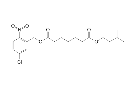 Pimelic acid, 5-chloro-2-nitrobenzyl 4-methyl-2-pentyl ester