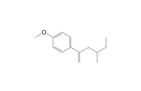 1-Hexene, 2-(p-anisyl)-4-methyl-