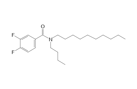 Benzamide, 3,4-difluoro-N-butyl-N-decyl-