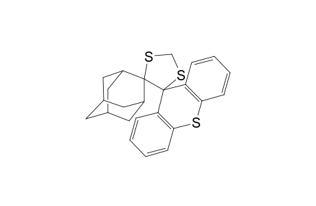 Dispiro[adamantane-2,4'-(1,3)-dithiolane-5',10''-thioxanthene]