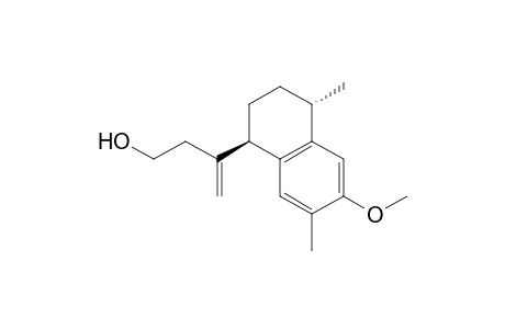 3-((1R,4S)-6-Methoxy-4,7-dimethyl-1,2,3,4-tetrahydronaphthalen-1-yl)but-3-en-1-ol