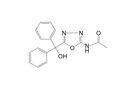 N-[5-(diphenylhydroxymethyl)-1,3,4-oxadiazol-2-yl]acetamide