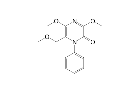 3,5-Dimethoxy-6-methoxymethyl-1-phenylpyrazin-2(1H)-one