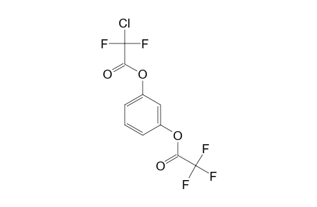 Resorcinol, chlorodifluoroacetate, trifluoroacetate