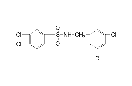 3,4-dichloro-N-(3,5-dichlorobenzyl)benzenesulfonamide