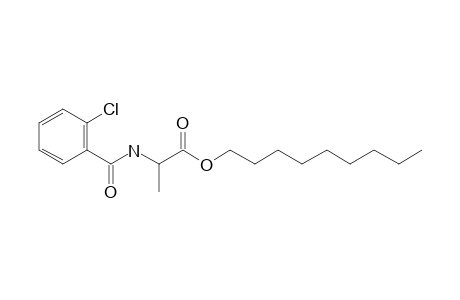 L-Alanine, N-(2-chlorobenzoyl)-, nonyl ester