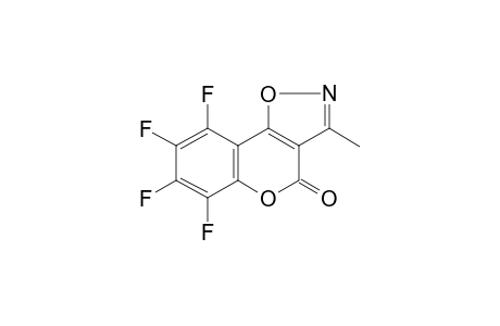 6,7,8,9-tetrafluoro-3-methyl-4H-chromeno[3,4-d]isoxazol-4-one