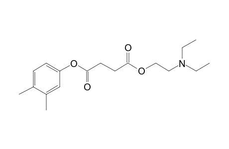 Succinic acid, 3,4-dimethylphenyl N,N-diethyl-2-aminoethyl ester