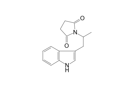 1-[2-(1H-Indol-3-yl)-1-methylethyl]pyrrolidine-2,5-dione