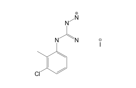 1-amino-3-(3-chloro-o-tolyl)guanidine, monohydroiodide