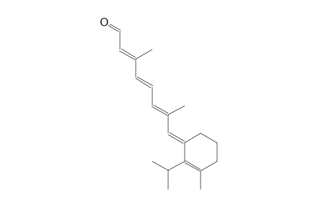 (2E,4E,6E,8E)-3,7-dimethyl-8-(3-methyl-2-propan-2-yl-1-cyclohex-2-enylidene)octa-2,4,6-trienal