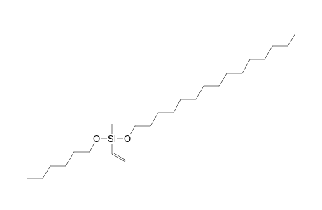 Silane, methylvinyl(hexyloxy)pentadecyloxy-