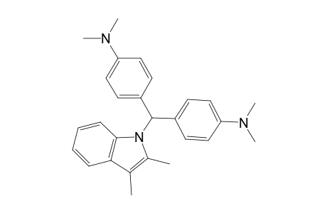Benzenamine, 4,4'-[(2,3-dimethyl-1H-indol-1-yl)methylene]bis[N,N-dimethyl-