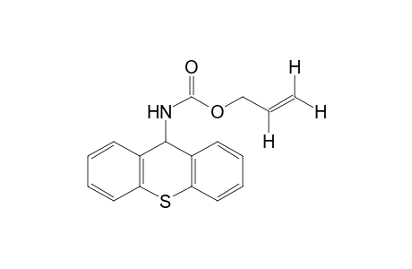 thioxanthene-9-carbamic acid, allyl ester