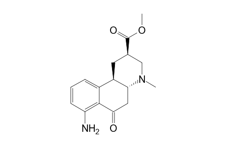 Methyl 7-amino-4-methyl-6-oxo-1,2,3,4,4a,5,6,10b-octahydrobenz[f]quinoline-2-carboxylate