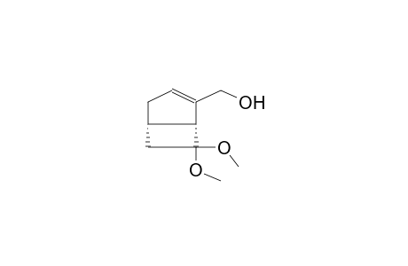 (+/-)-7,7-DIMETHOXY-2-HYDROXYMETHYLBICYCLO[3.2.0]HEPT-2-ENE