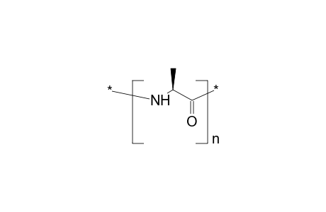 Poly(l-alanine) fiber