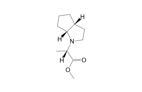 METHYL-(2S,1'R,5'R)-(-)-2-(2'-AZABICYCLO-[3.3.0]-OCTAN-2'-YL)-PROPIONATE