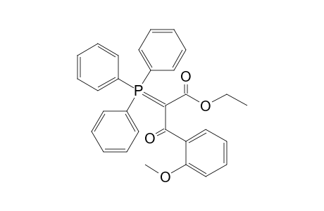 (.alpha.-Ethoxycarbonyl-.alpha.-2-methoxybenzoylmethylene)triphenylphosphorane
