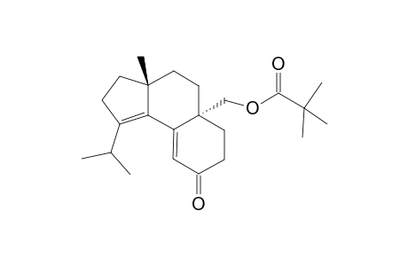 (3aR,5aR)-[1-Isopropyl-3a-methyl-8-oxo-2,3,3a,4,6,7,8-octahydro-5aH-cyclopenta[a]naphthalene-5a-yl]methyl 2,2-dimethylpropanoate