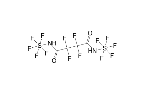 2,2,3,3-Tetrafluoro-1,4-dioxo-1,4-butylenebis(iminosufhur pentafluoride)