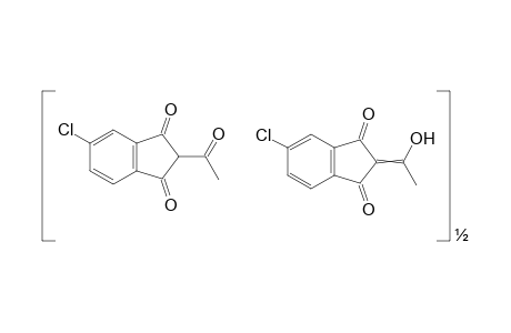 2-acetyl-5-chloro-1,3-indandione