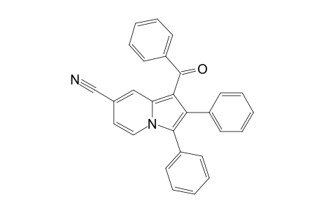 1-Benzoyl-2,3-diphenyl-indolizine-7-carbonitrile