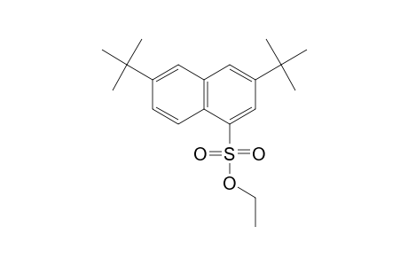 3,6-di-tert-butyl-1-naphthalenesulfonic acid, ethyl ester