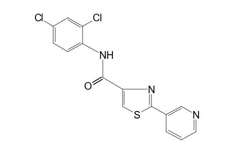 2',4'-dichloro-2-(3-pyridyl)-4-thiazolecarboxanilide